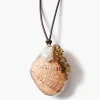 Venus Shell Charm Necklace Natural